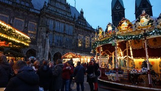 Aufnahme vom Bremer Weihnachtsmarkt 2016
