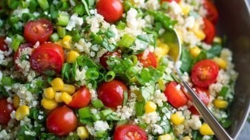 Quinoa Spinach Salad
