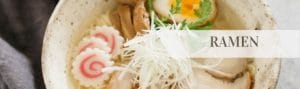 Ramen sidebar menu