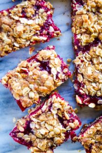cranberry oatmeal bars