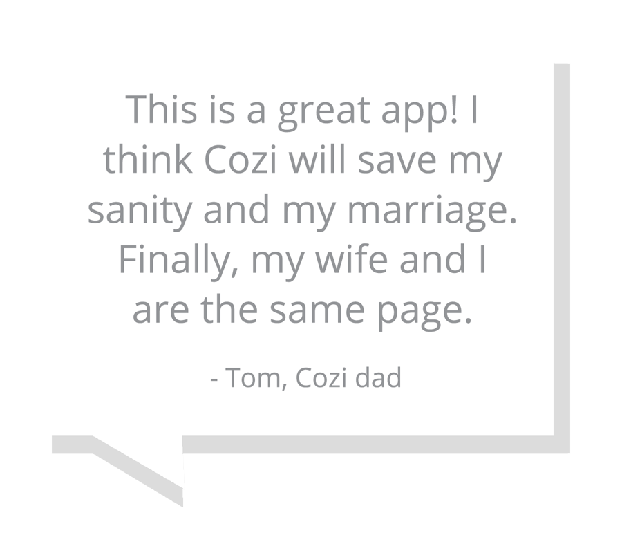 Tom, Cozi dad