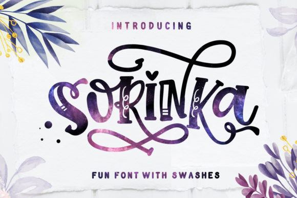 Print on Demand: Sorinka Script & Handwritten Font By BlackCatsMedia