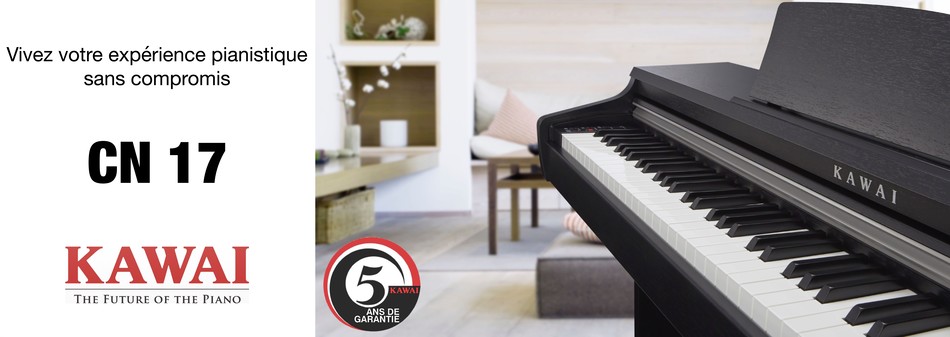 Pr&eacute;sentation piano Kawai CN 17