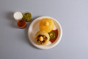 Flat Round Bagasse Plate - Ecolates