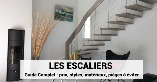 Escalier : prix, guide complet, conseil, styles, mat&eacute;riaux
