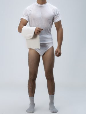 Lot de sous-v&ecirc;tements coton avec serviette Epitex France