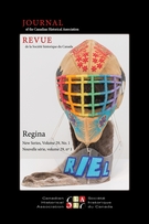 Cover for issue 'Volume 29, Number 1, 2018' of the journal 'Journal of the Canadian Historical Association'