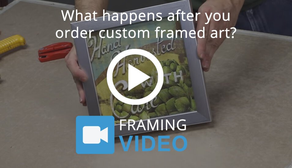 Our Custom Framing Process