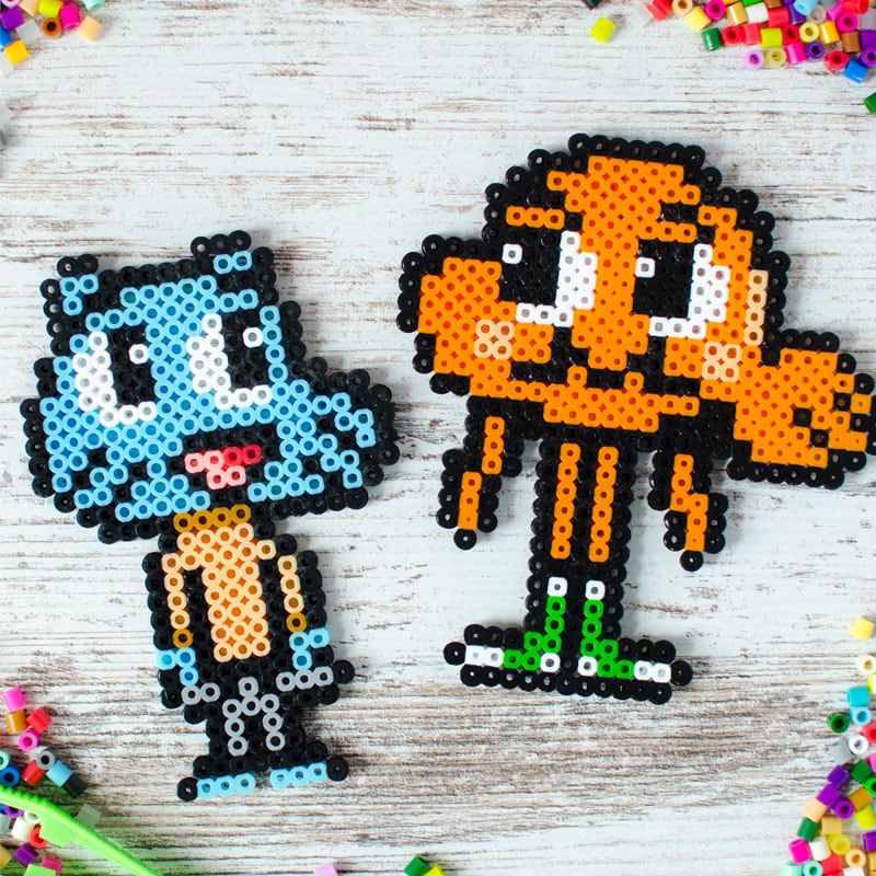 perler bead designs from amazing world of gumball