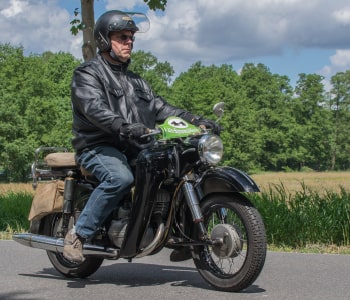 Motorcyclist Image