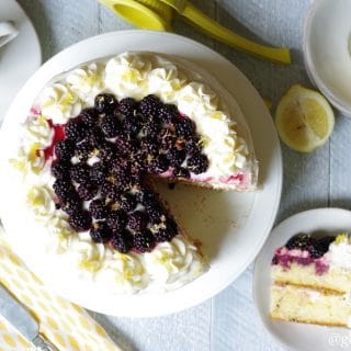 A layered cake filled with lemon curd and covered in a smooth, creamy lemon buttercream frosting, this Gluten-Free Lemon Cake will be the perfect addition to any holiday celebration.