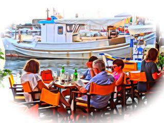 Greek fishing boat