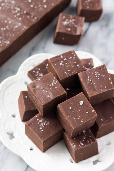 This easy fudge recipe makes smooth, creamy, delicious chocolate fudge every time. It only uses 3 ingredients and you can make it in the microwave or on the stove.