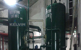 water softening plant