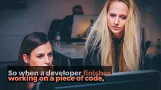 developer finishes