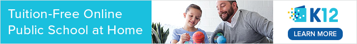 banner: Tuition-Free Public School at Home
