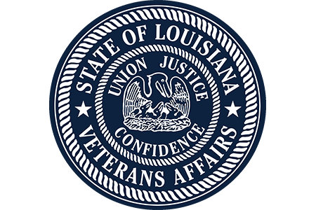 Louisiana Department of Veteran's Affairs Logo