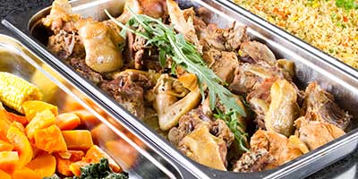 Gourmet Chinese food buffet