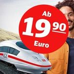 Deutsche Bahn Sparpreis Tickets ab 19,90&euro; pro Strecke im Fernverkehr   1. Klasse ab 29,90&euro;