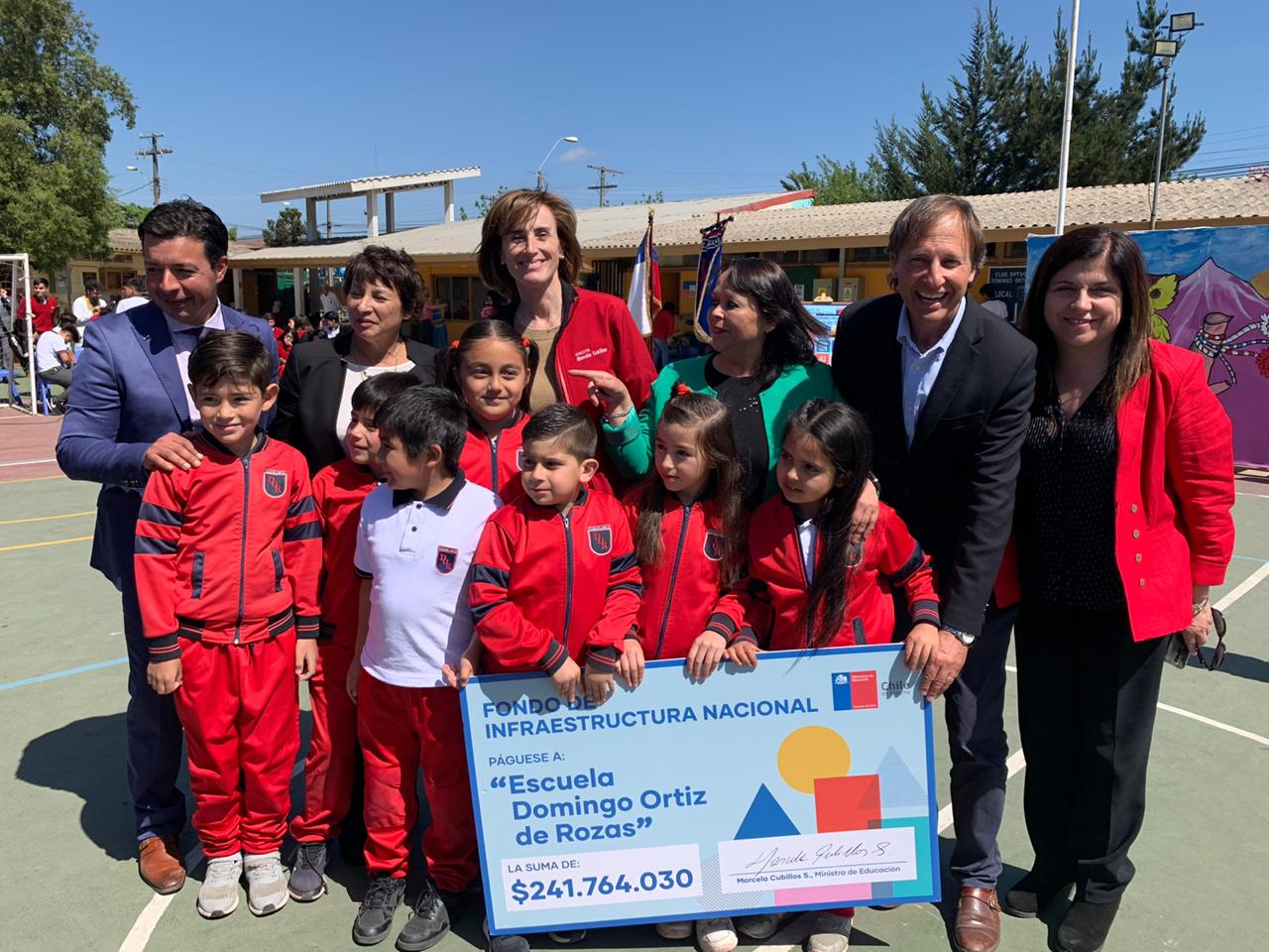 FONDOS PARA INFRAESTRUCTURA DE LAS ESCUELAS P&Uacute;BLICAS