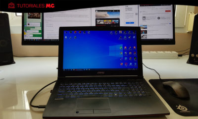 conectar un port&aacute;til a un monitor