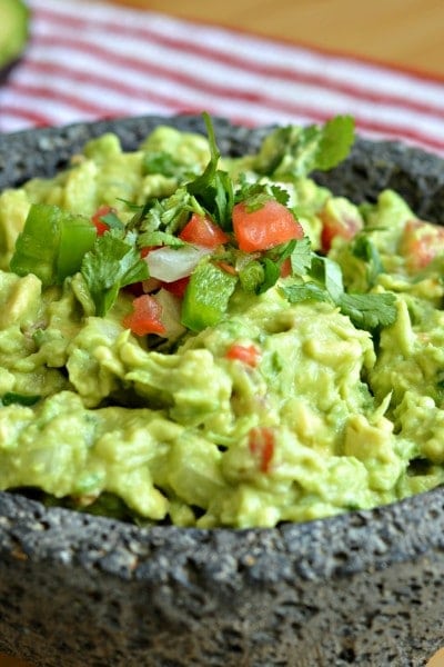 Guacamole recipe - homemade, authentic Mexican version with simple ingredients that my abuela taught me how to make.