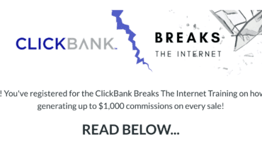 Clickbank Breaks The Internet