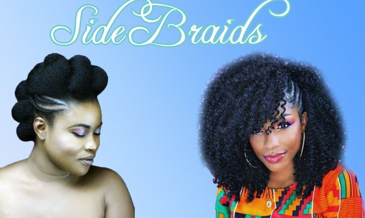 Side Braids Hairstyles for Black Women