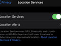 Even with location services turned off, your iPhone 11 still tracks where you are. (Image: own)
