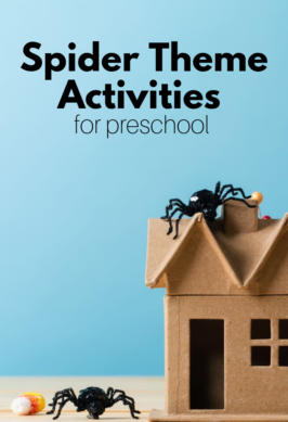 spider activities for preschool
