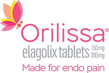 ORILISSA&trade; (elagolix) 150 mg and 200 mg