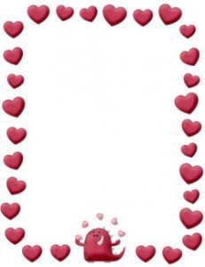 Valentines Day Borders