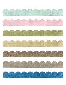 scalloped