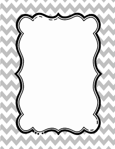 chevron border