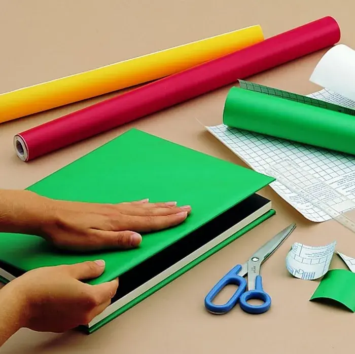 Forramos cuadernos y libretas