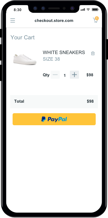 Image with missing alt attribute found on paypal.com