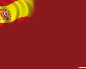 Bandera de Espa&ntilde;a Powerpoint
