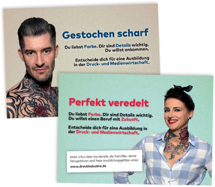BVDM campaign to recruit graphic arts professionals
