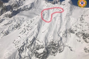 Monte Bianco, two Italian skiers died due to avalanche