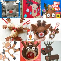 Collection of easy Reindeer Craft Ideas for kids