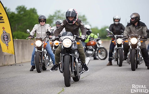 Royal Enfield Twins Demo Tour- Stop 2 Summit Point
