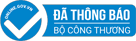 Chứng nhận Bộ C&ocirc;ng Thương