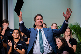 A Warm Welcome for President-elect Christopher F. Roellke, PhD