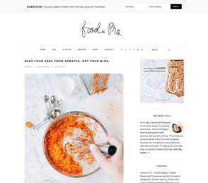 Foodie Pro Theme Screenshot