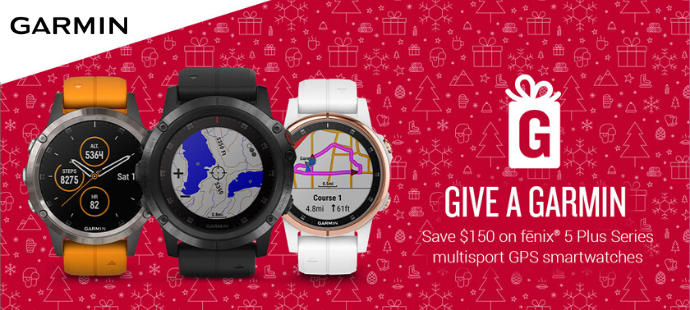 This Holiday Season, Give a Garmin