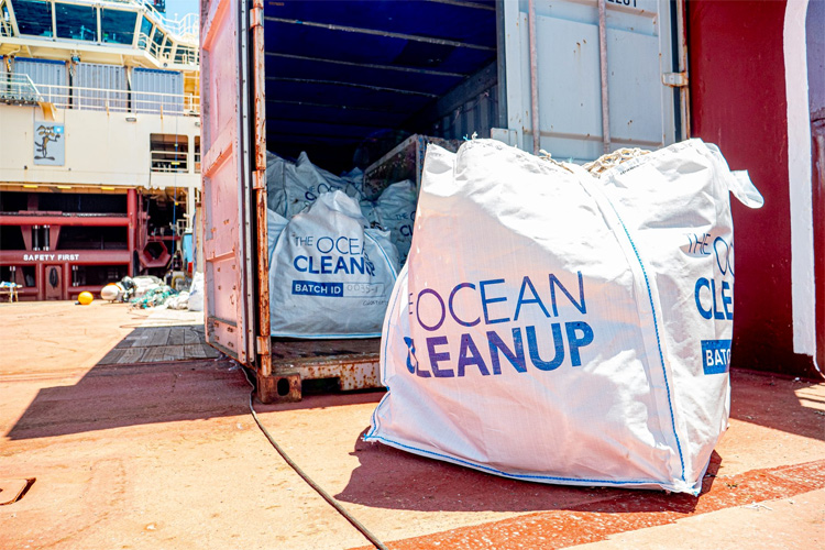 The Ocean Cleanup will transform Pacific Ocean's plastic trash into products