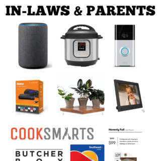 Looking for the best gifts for in-laws? Here's a roundup of fun, yet practical gift ideas that are perfect for in-laws, parents, grandparents etc!