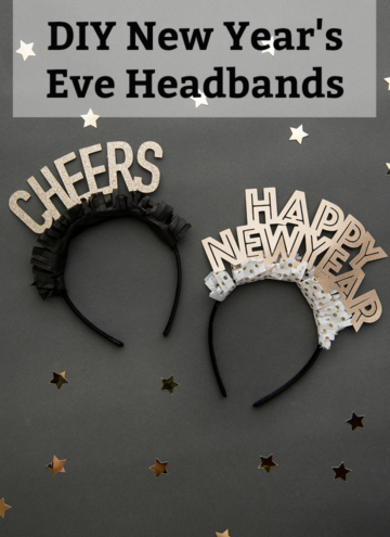 DIY New Year's Eve Headbands