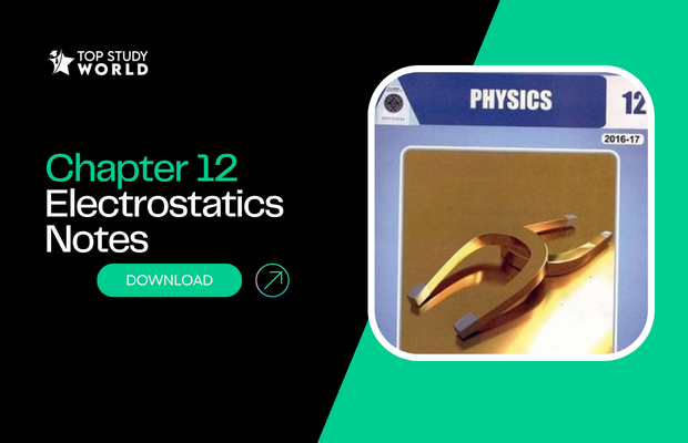 Chapter 12 Electrostatics Notes