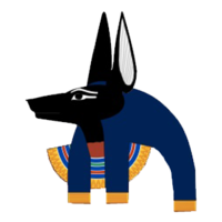 anubis head  transparent image
